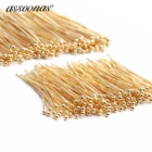 Assoonas M510, золотая игла, ювелирные аксессуары, 18k позолота, никель, ручная работа, сделай сам, медный металл, 25 глот