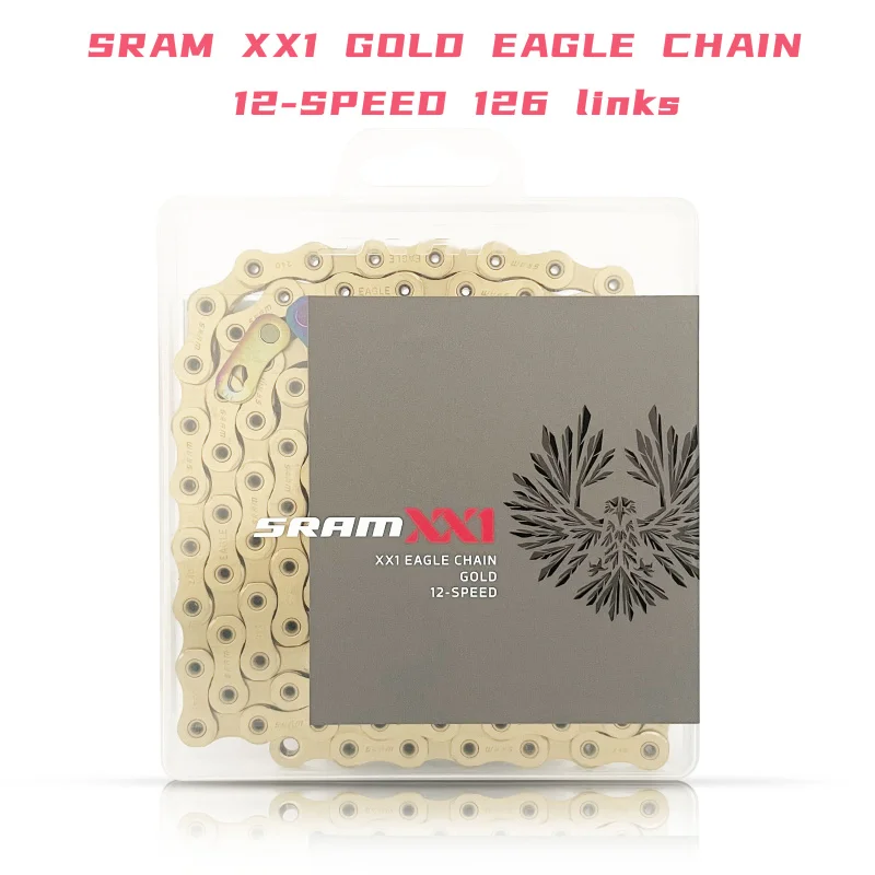 SRAM 12-скоростная цепочка золотого цвета с волшебной застежкой GX XX1 AXS NX XO1 | Спорт и