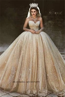 luxury shining wedding dress princess bridal dresses 2022 vestidos de novia