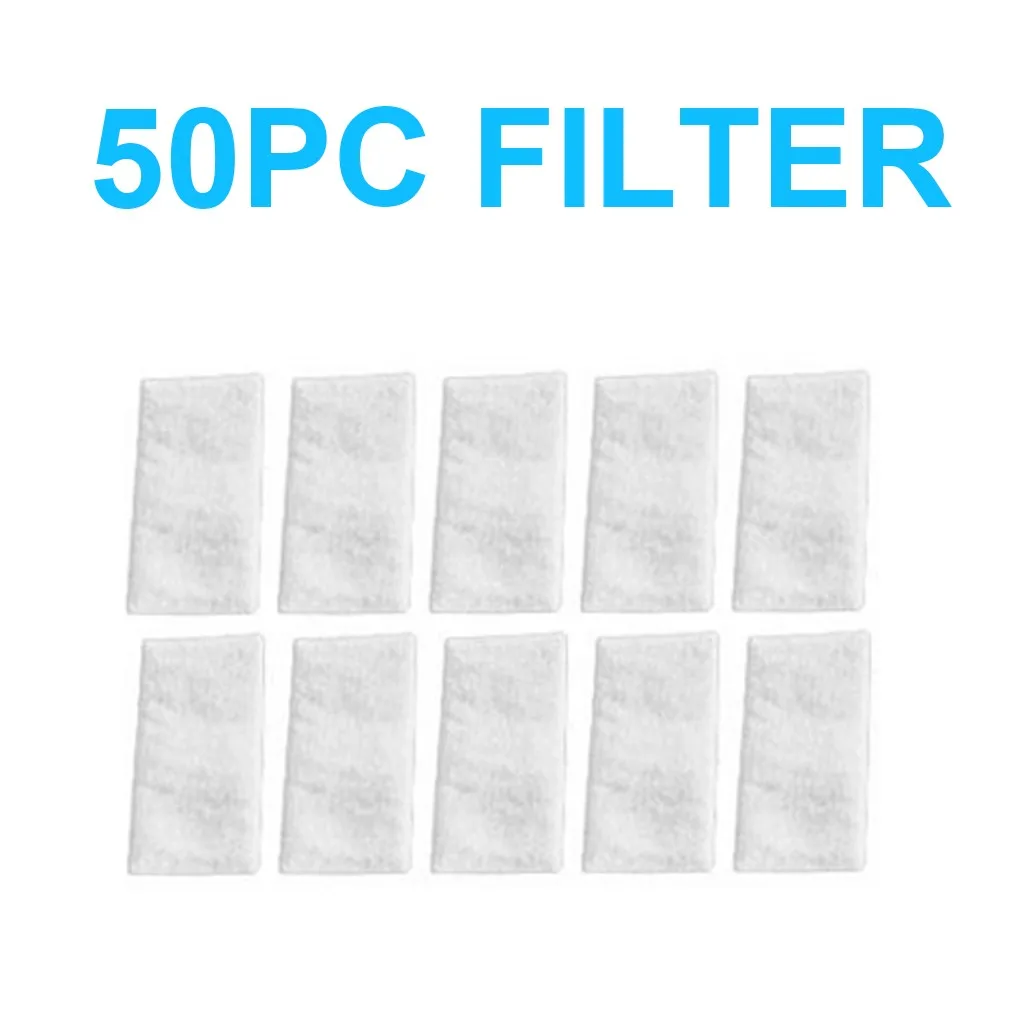 50 pcs 2 многоразовые фильтры и 6 одноразовых ультратонких фильтров для Philip-s респиратор воздушный фильтр салона бытовой пылесос запчасти - Цвет: 50 pcs
