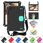 Для Samsung Tab S6 lite P610 S6 T860 ремешок EVA + -PC планшетный ПК армированный чехол для Galaxy Tab S5E T720 ручной уличный чехол