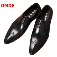 c g n p pointed toe men dress shoes genuine leather shoes italian shoes black brown lace up wedding office formal mens shoes