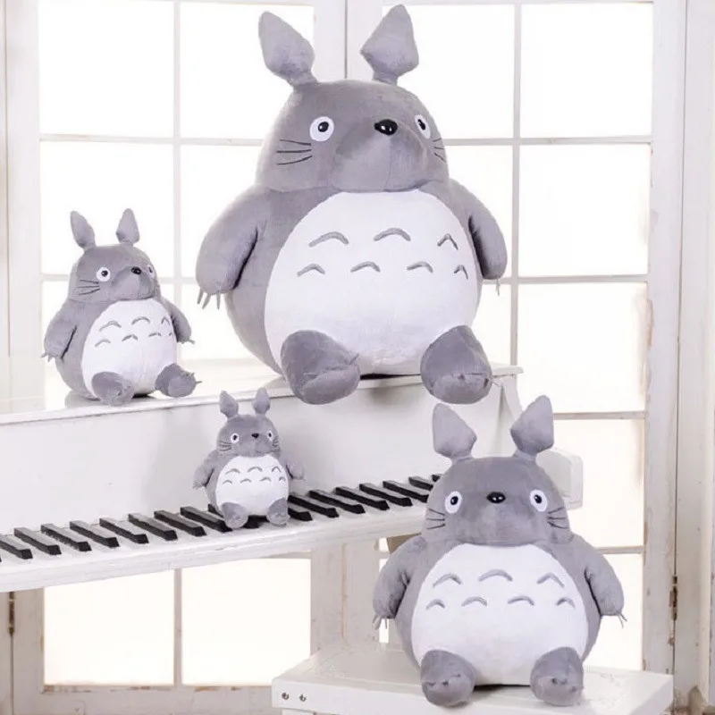 Totoro плюшевые игрушки мягкие набивные животные Мультяшные подушки Подушка