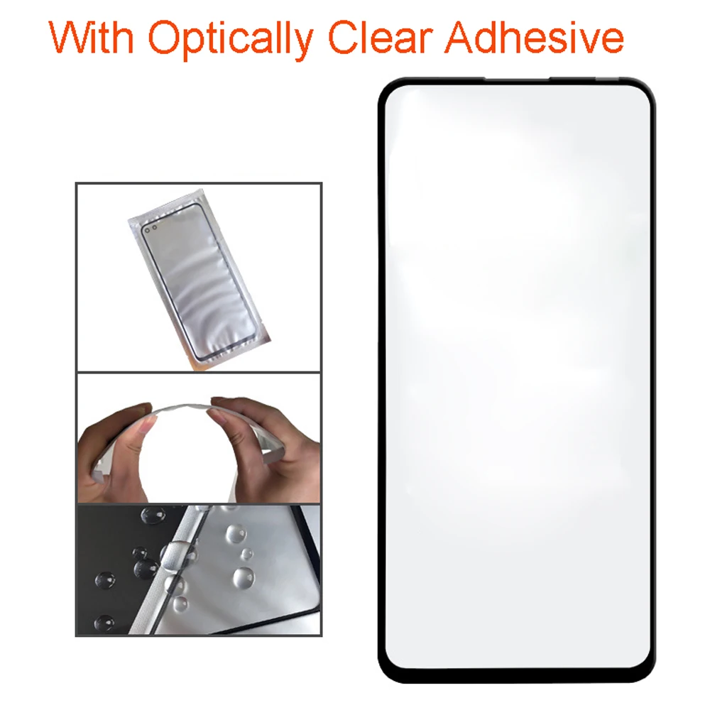 

With OCA For OPPO A9 Touch Panel Screen Digitizer for oppo a 9 out Glass Sensor Touchscreen Touch Panel Without Flex