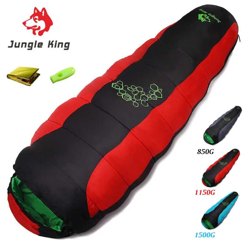 Спальный мешок Jungle King CY0901 Хлопковый для отдыха на открытом воздухе кемпинга 4