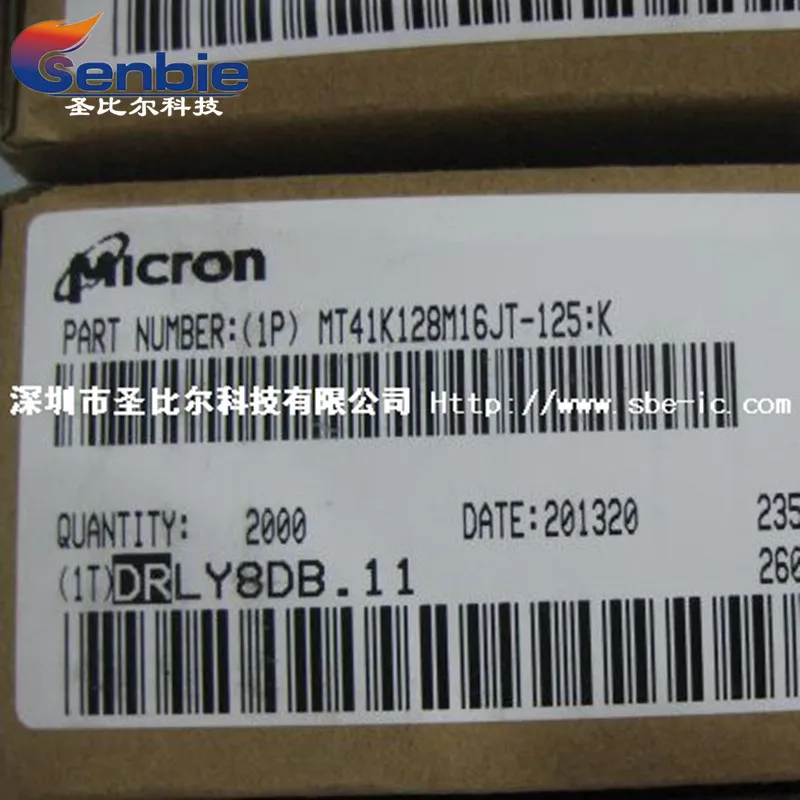 | MT41K128M16JT-125:K MT41K128M16JT D9PTK FBGA96 10 шт.
