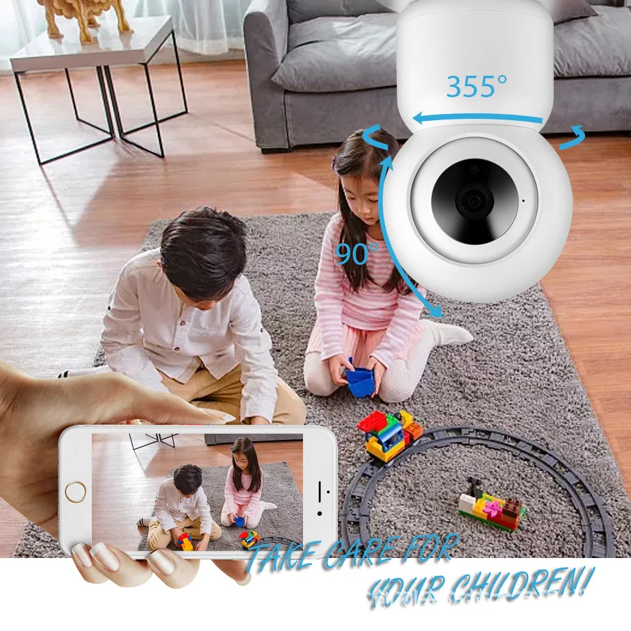 TUYA IP Camera Home Security 1080P Surveillance CCTV Network Wifi Wireless Cam Tuya Smart Life Baby Moniter | Безопасность и