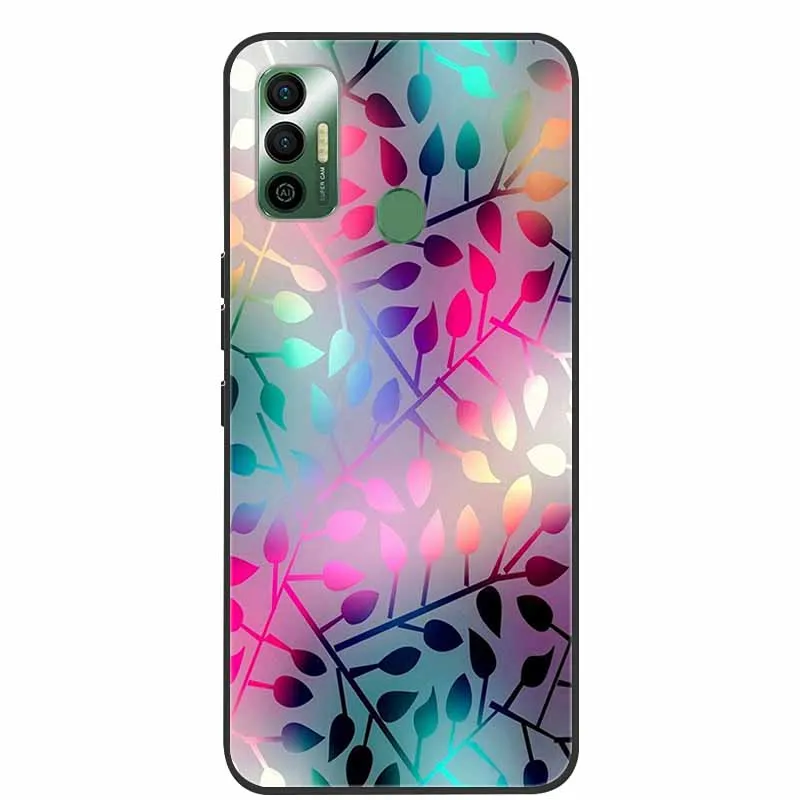 For Tecno Spark 7 Case Shockproof Soft silicone TPU Back Cover For Tecno Spark 7 6.5