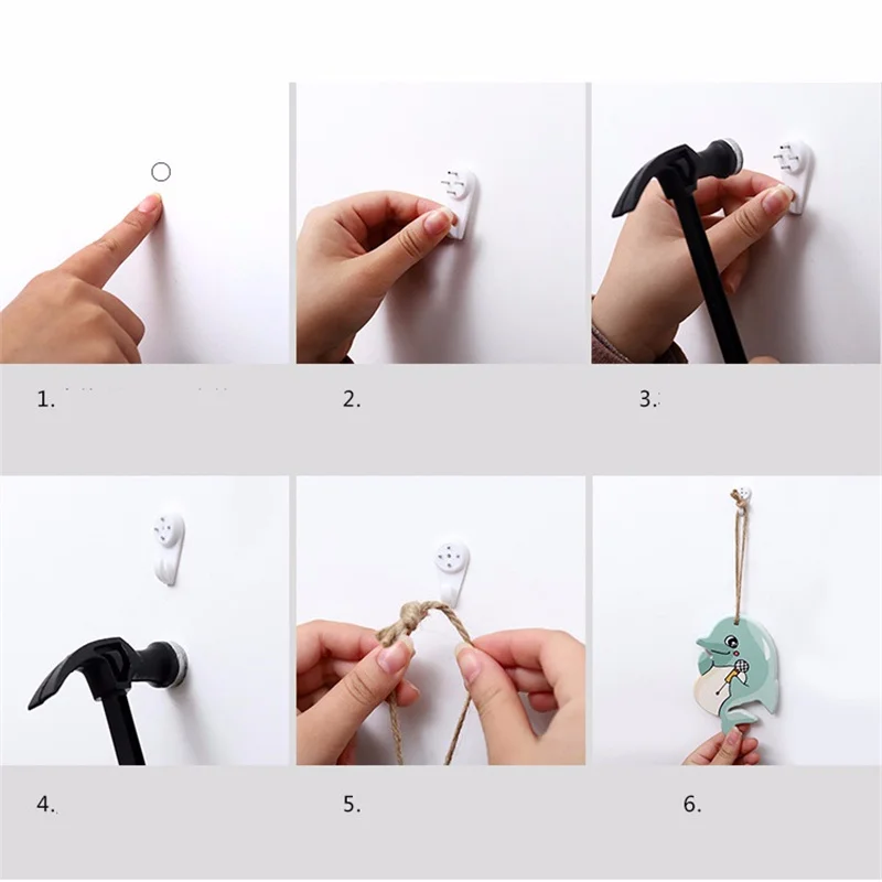 SSS # BAO украшения крепкие бесшовные рамы крюк для кухни гостиной спальни мебель