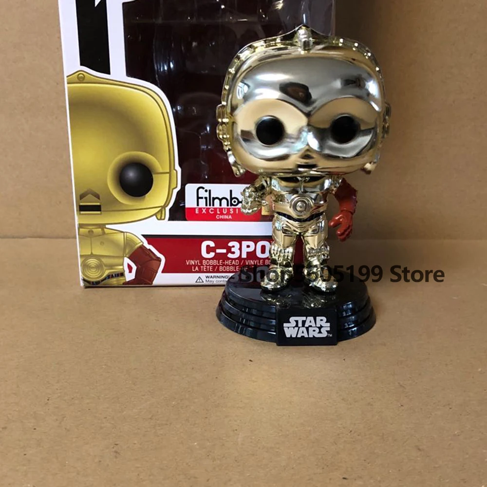 Экшн фигурка Чубакка из ПВХ поп звезда и порг для детей|Игровые фигурки