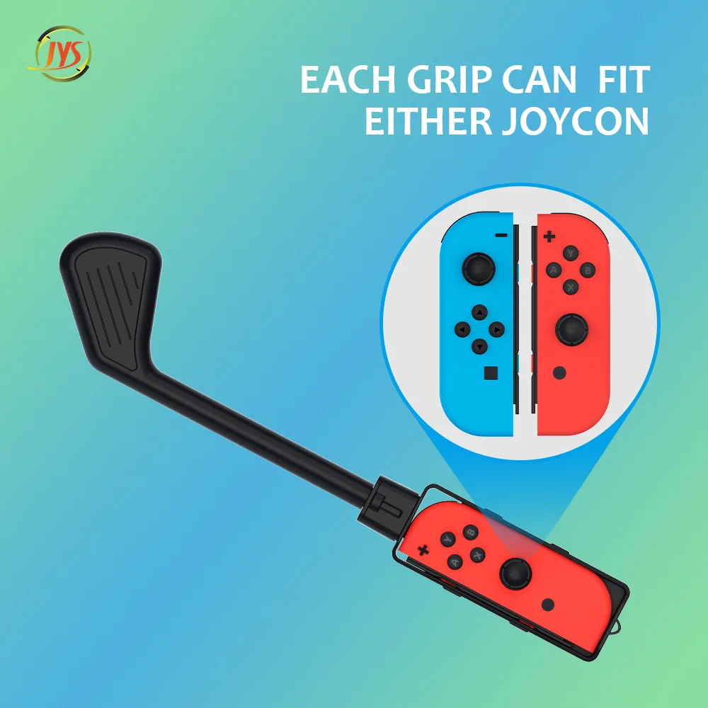 

Телескопические клюшки для гольфа для Nintendo Switch Joy-Con, аксессуары для игры в гольф, новинка 2021