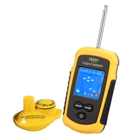 120 meters wireless operation range portable sonar sensor deeper fish finder ffcw1108 1 color lcd display for fishing