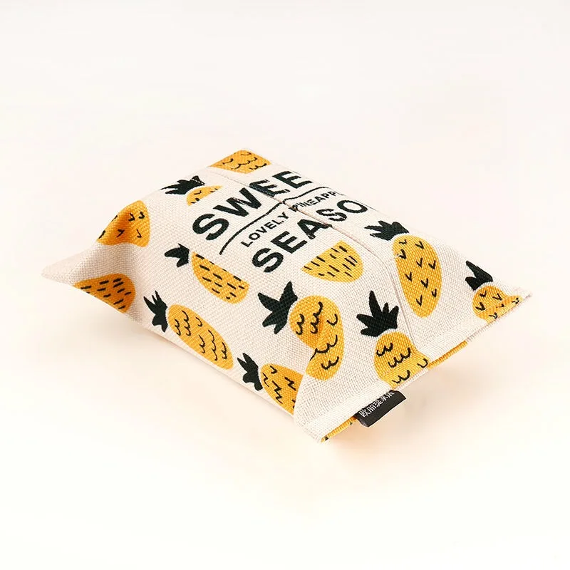 

Tissue Boxes Creative Cloth Tissue Cover Car Hanging Tissue Boxes Paper Bag Household салфетница Living Room Bedroom Rangement