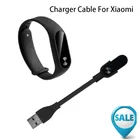 Зарядный адаптер, провод для Xiaomi Mi Band 654, Mi Band 3, умный браслет, зарядный кабель, USB-кабель для зарядки