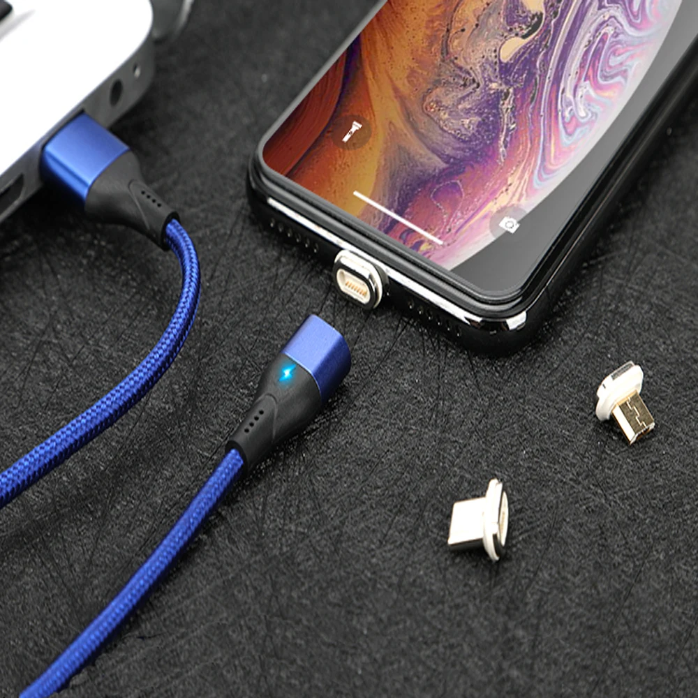 Магнитный usb кабель AIREACH для быстрой зарядки USB Type C магнитное зарядное устройство