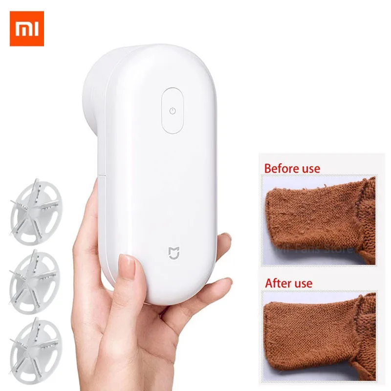 Оригинальный триммер для удаления ворса Xiaomi Mijia волос с шариком свитера 5 головок