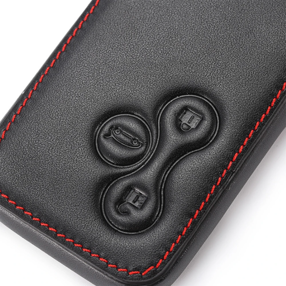 Кожаный чехол OkeyTech для автомобильного ключа защитный Renault Kadjar Clio Logan Megane 1 2 3 Koleos