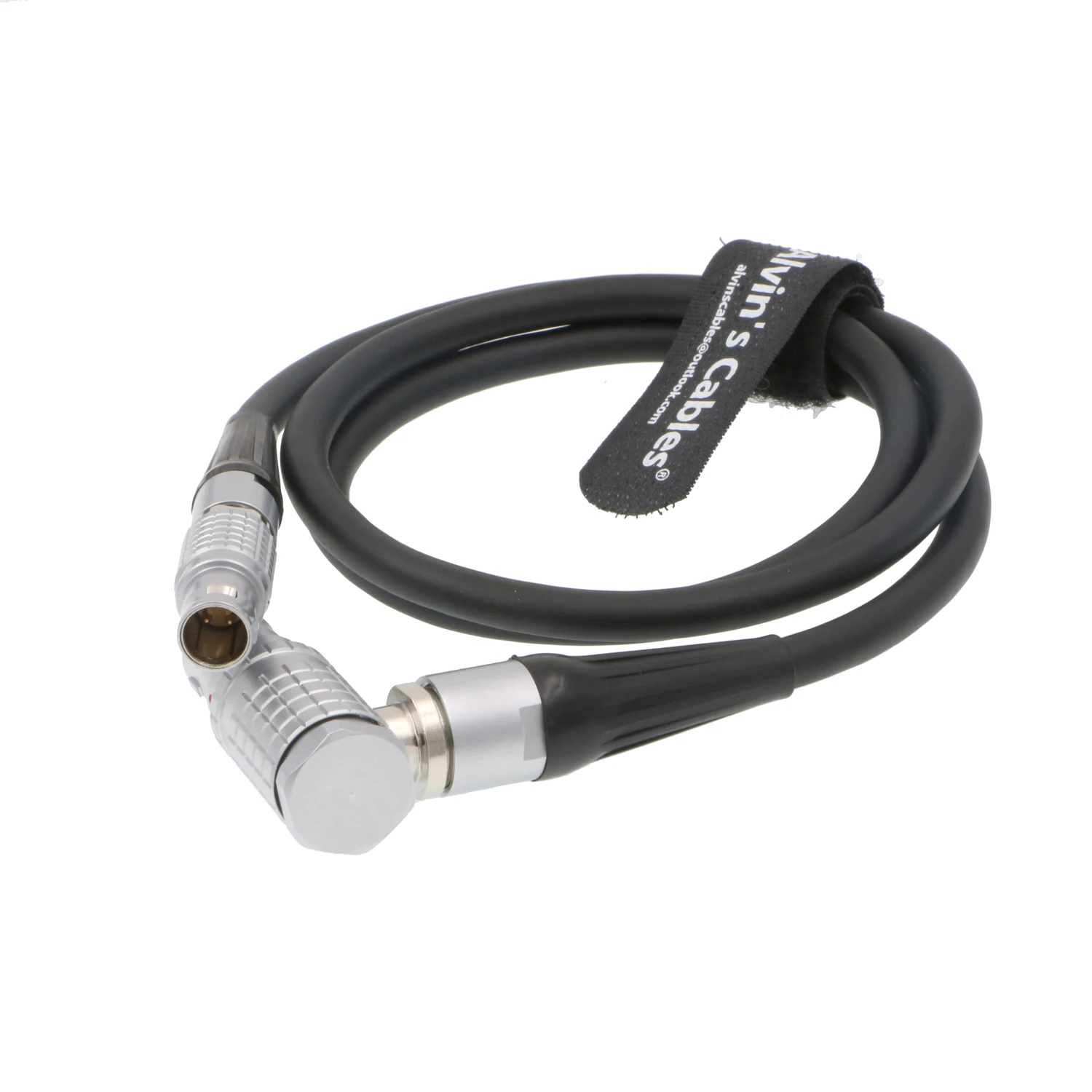 Alvin’s Cables 2 Pin Male to ARRI Amira 8 Female Right Angle Power Cable for Glidecam V-25 | Connectors