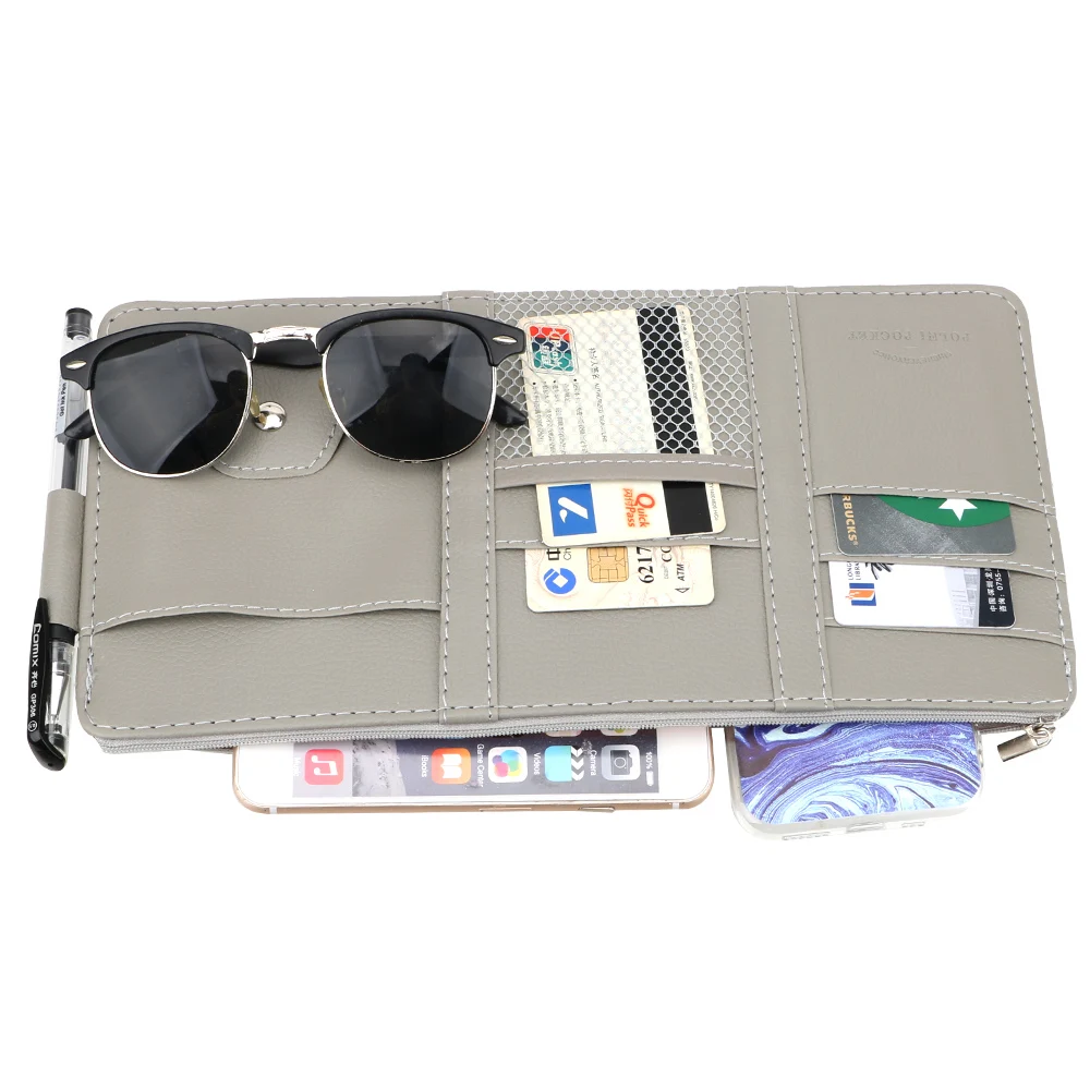 Козырёк от солнца для автомобиля FORAUTO многофункциональный органайзер на молнии