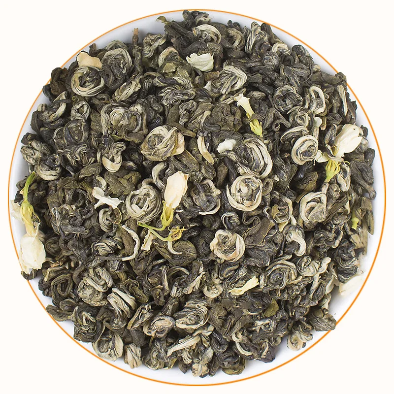 Новинка 2022 чайные листья из Китая завод Гуанси по производству жасминового чая