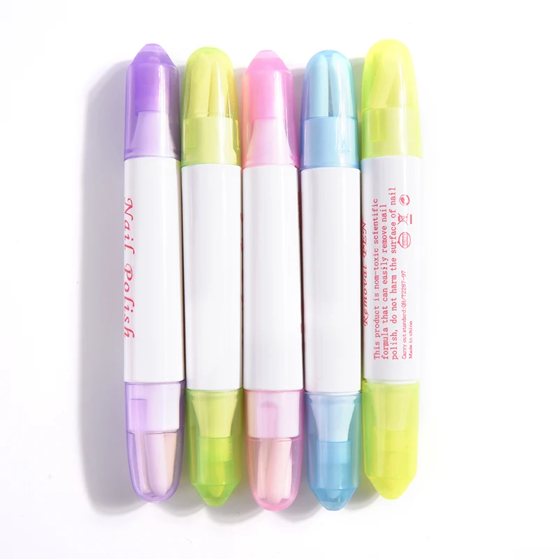 Художественный Гель-лак для ногтей ручка удаления маникюрный очиститель лак