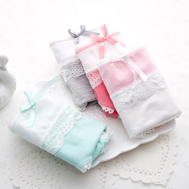 Хлопковые трусики 4 шт./лот женское нижнее белье сексуальные большого размера