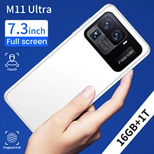 Globale Version M11 Ultra Smartphone 7.3inch Full Display 16GB+1T Mobile Phone 100% Original 4GLTE/5G