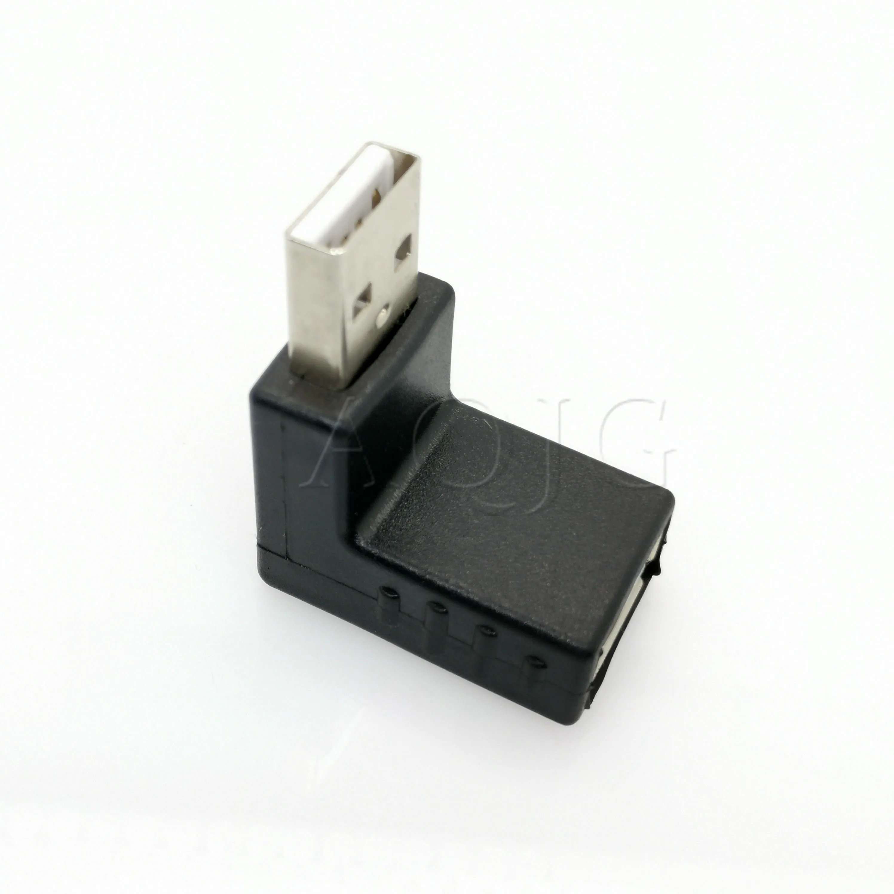 Переходник мама на USB 2 0 папа угол 90 градусов левый правый нижний Jack|Соединители| |
