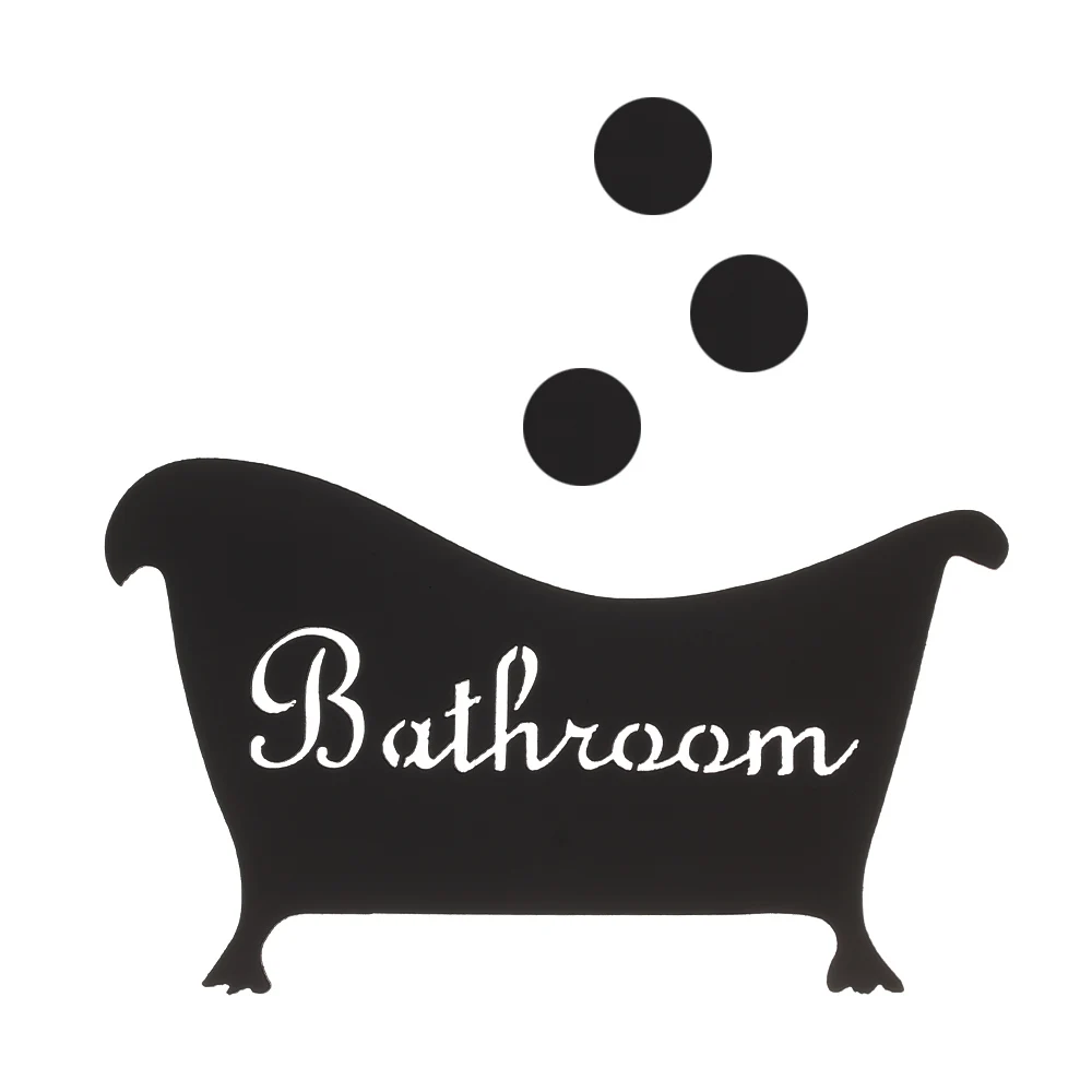 Зеркальная настенная 3D наклейка 1 шт. забавная дверь вход в уборную детская