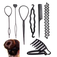 2021 magic hair styling clips hairpins accessories for women girl hairgrip headband oranment twist styling bun hair braiding