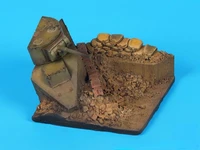 135 scale die casting picture resin scene destroyed bt 7 base100x90mm model assembly kit unpainted