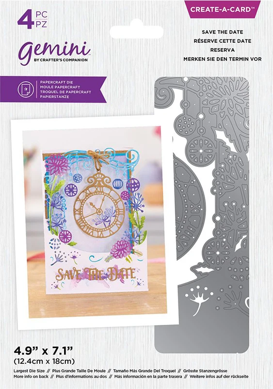 

Lucky Goddess Metal Cutting Dies Save The Date diy Scrapbooking Photo Album Decorative Embossing PaperCard Crafts Die