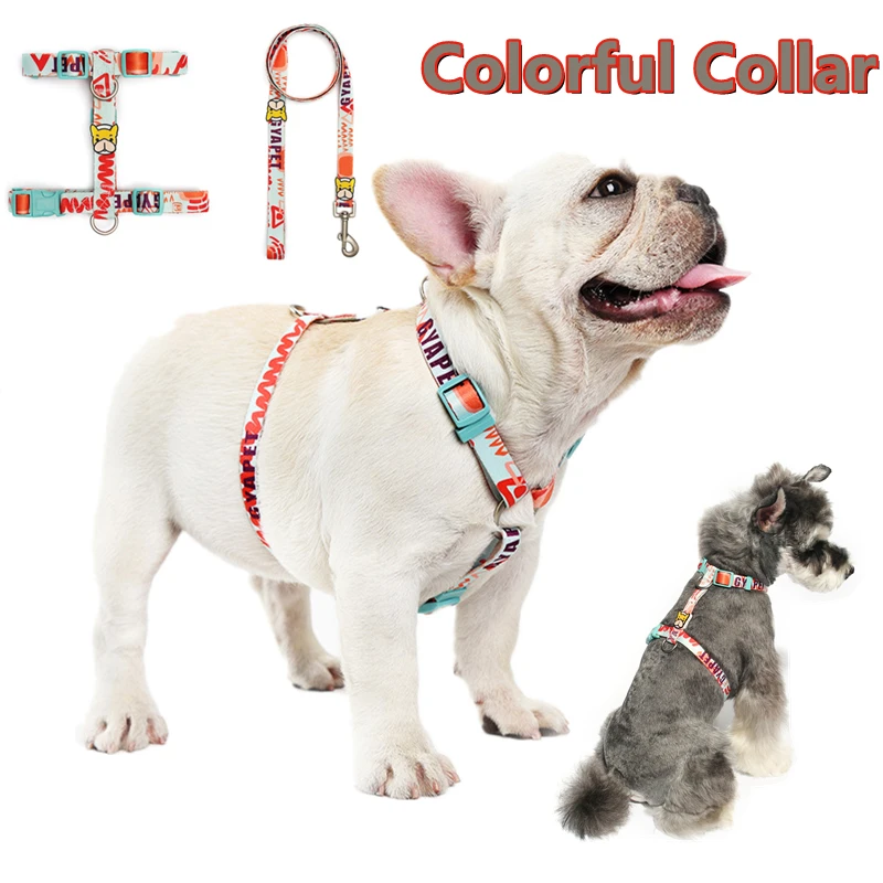 

Pet leash explosion-proof cat and dog harness for small and medium-sized dogs Schnauzer French bulldog dog accessories supplies