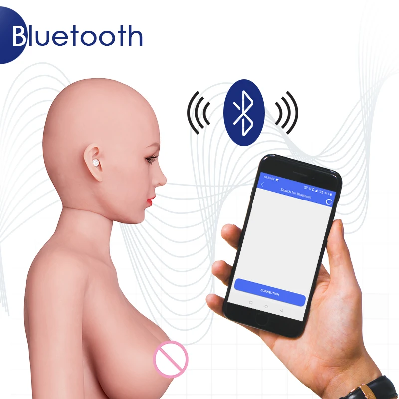 Head #56 158cm 5ft F-cup Smart Sex Dolls real silicone love doll--Touch Sensors Online Audio Heated Temperature Control | Красота и