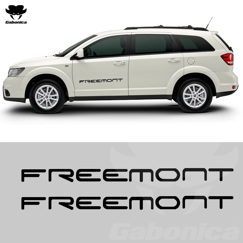 2 шт. светоотражающие наклейки на боковые двери автомобиля fiat freemont | Автомобили и