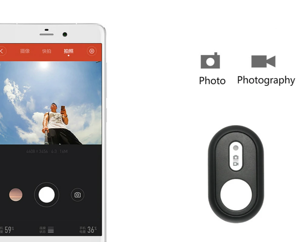 Для Xiaomi YI аксессуары для экшн-камеры Bluetooth пульт дистанционного управления
