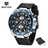 benyar design 2021 new top luxury fashion casual mens quartz watch multifunctional waterproof sports chronograph calendar clock