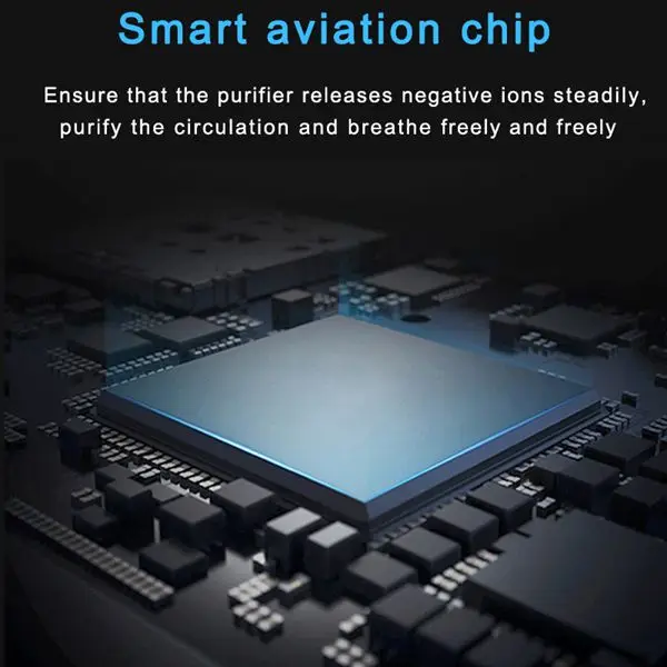 

Personal Wearable Air Purifier Necklace USB Mini Portable Air Freshener Ionizer Negative Ion Generator for Travel