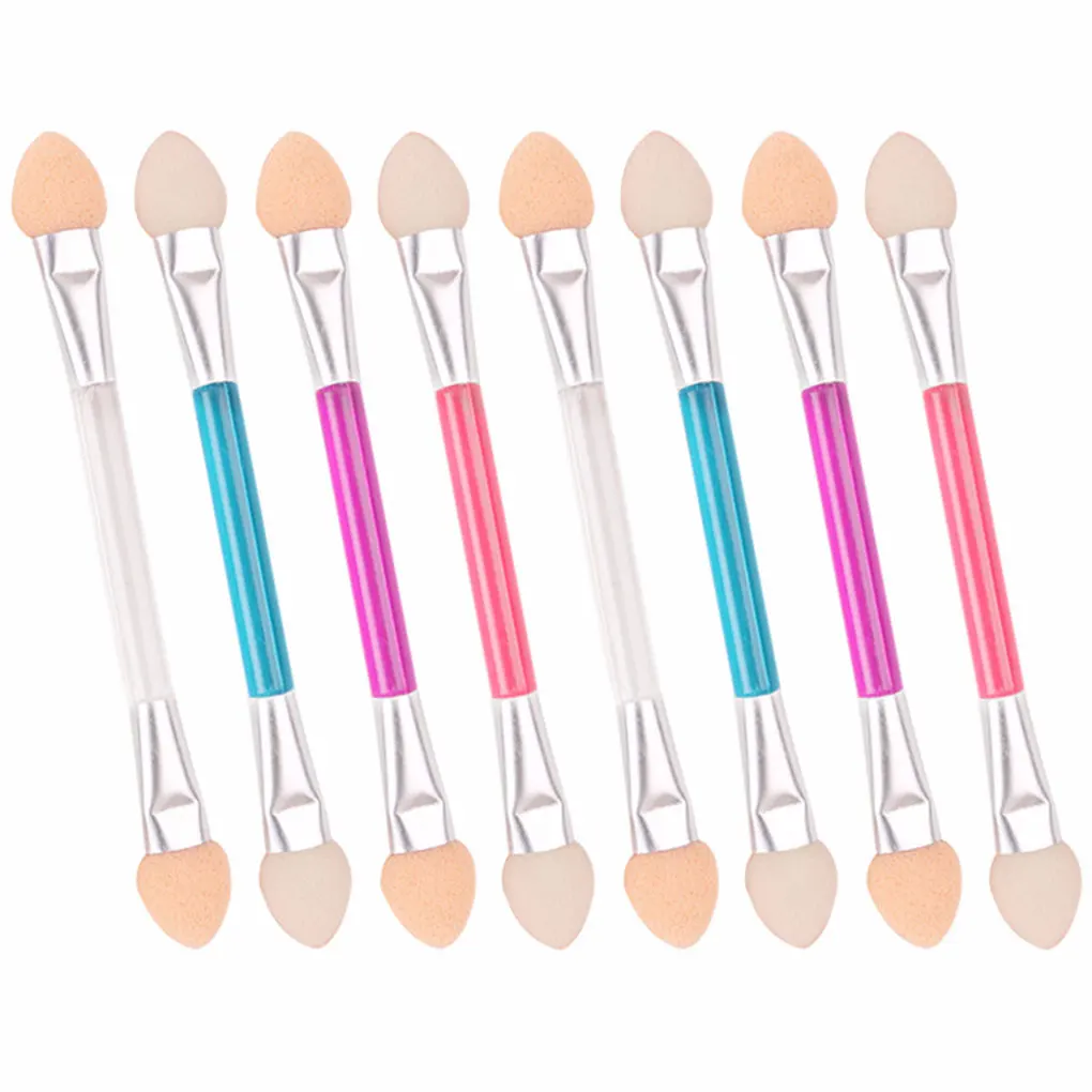 10 шт./партия тени для век Кисть со спонжем макияжа Тени Аппликаторы гигиенические