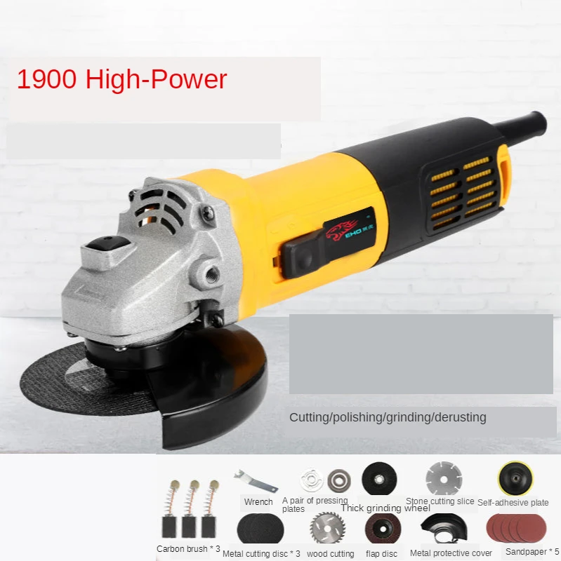 

220V variable speed electric angular grinder, angular electric tool, polishing, cutting, metal