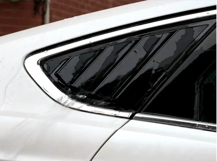 Для Ford Mondeo 2013 2018 Седан ABS задняя дверь оконные оттенки жалюзи Рамка подоконник