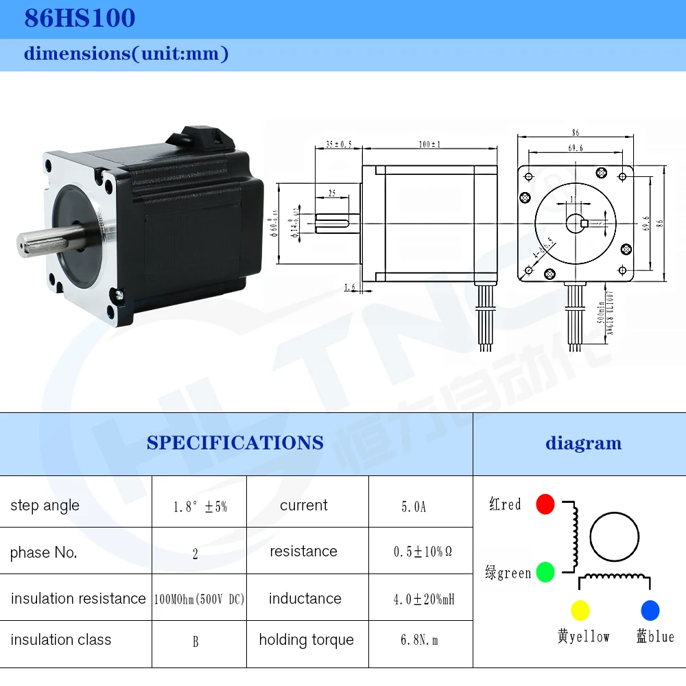 ce do Jogo do Motor da C.c. do Cnc do Torque Alto 6.8nm 8.5nm 12nm Motor Deslizante & Dm860h Microstep Driver 400w 60v Potência Nema34 3.5nm 4.5nm 5nm 7 Renovação da Casa