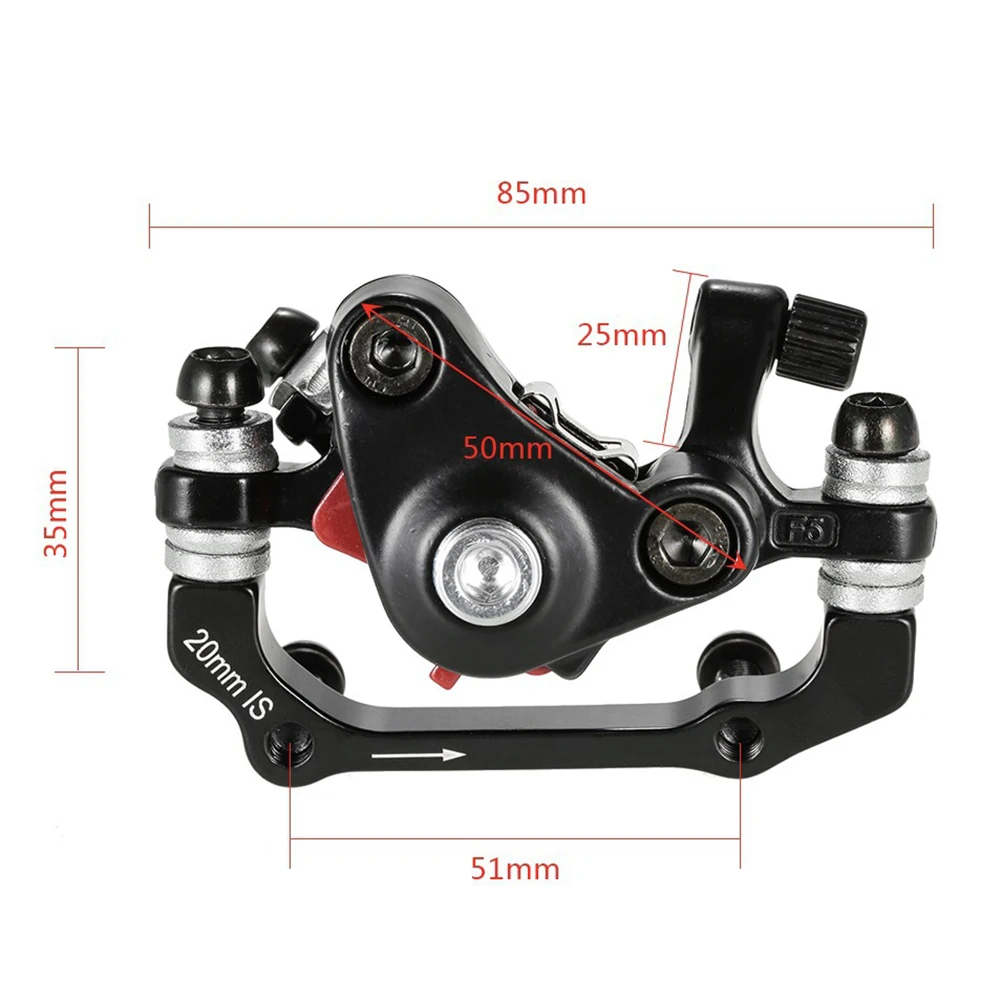 

2019 Aluminum Alloy Bike Mechanical Disc Brake Cycling Front Rear Caliper Mountain Bike Part N66