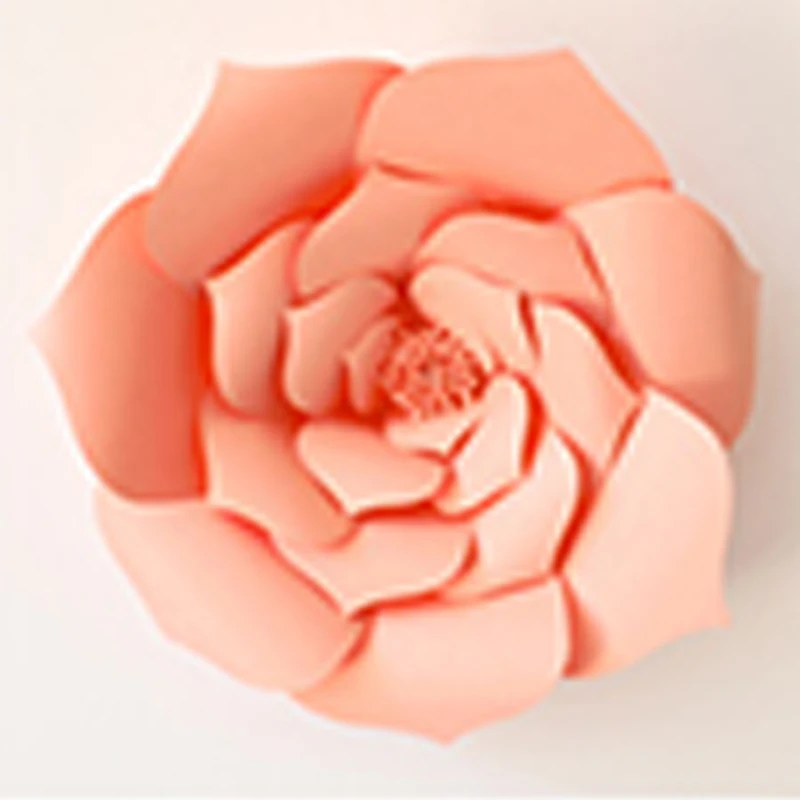 DIY Искусственные бумажные цветы ручной работы Красочные лепестки День рождения