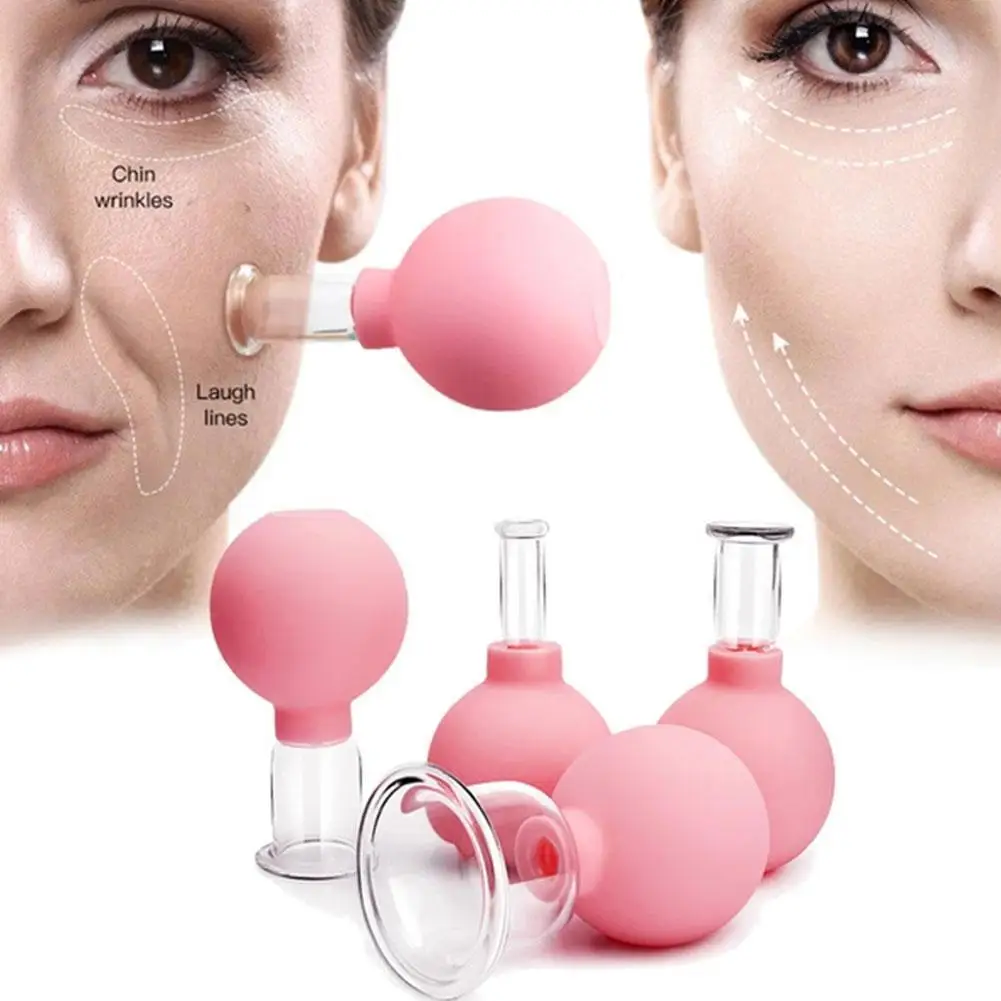 

2021 Rubber Massage Body Cups Vacuum Cupping Glasses Face Skin Lifting Body Facial Cups Chineses Cupping Therapy Tool Body Relax