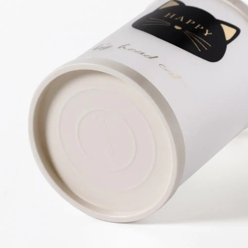 

Pencil Holder Desktop Stationery Storage Box Makeup Brush Bucket Transparent Clutter-free PP Round Pen Pencil Holder for Office