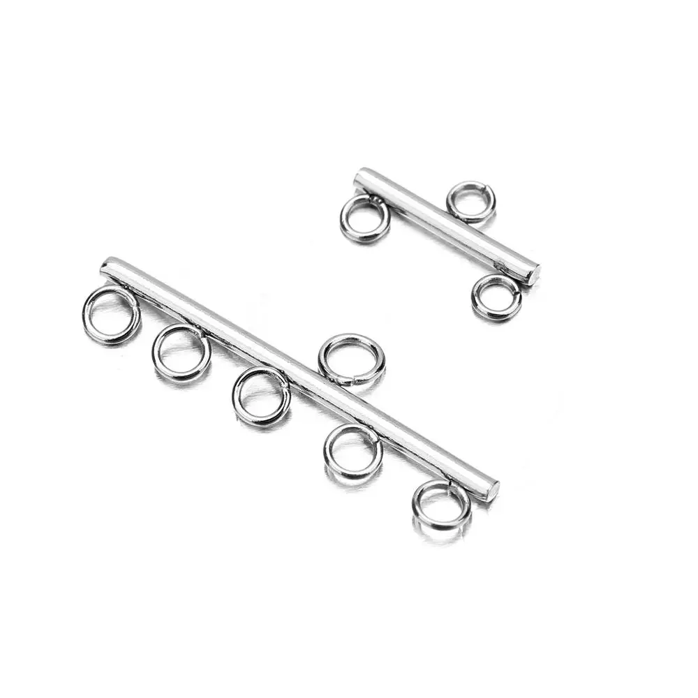 10/20Pcs High Quality Stainless Steel OT Clasps Buckle Connectors Lobster For Necklace Bracelet Chain Jewelry Making | Украшения и