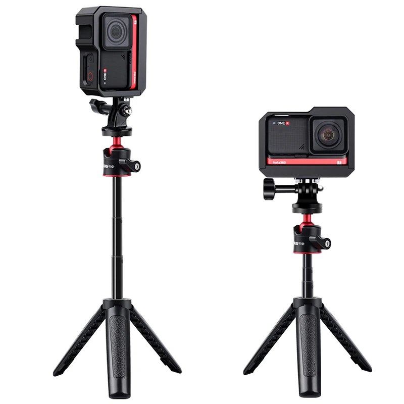Vlogging защитный Алюминий клетка для Insta360 один R Vlog Клетка Складной GoPro Тип крепления