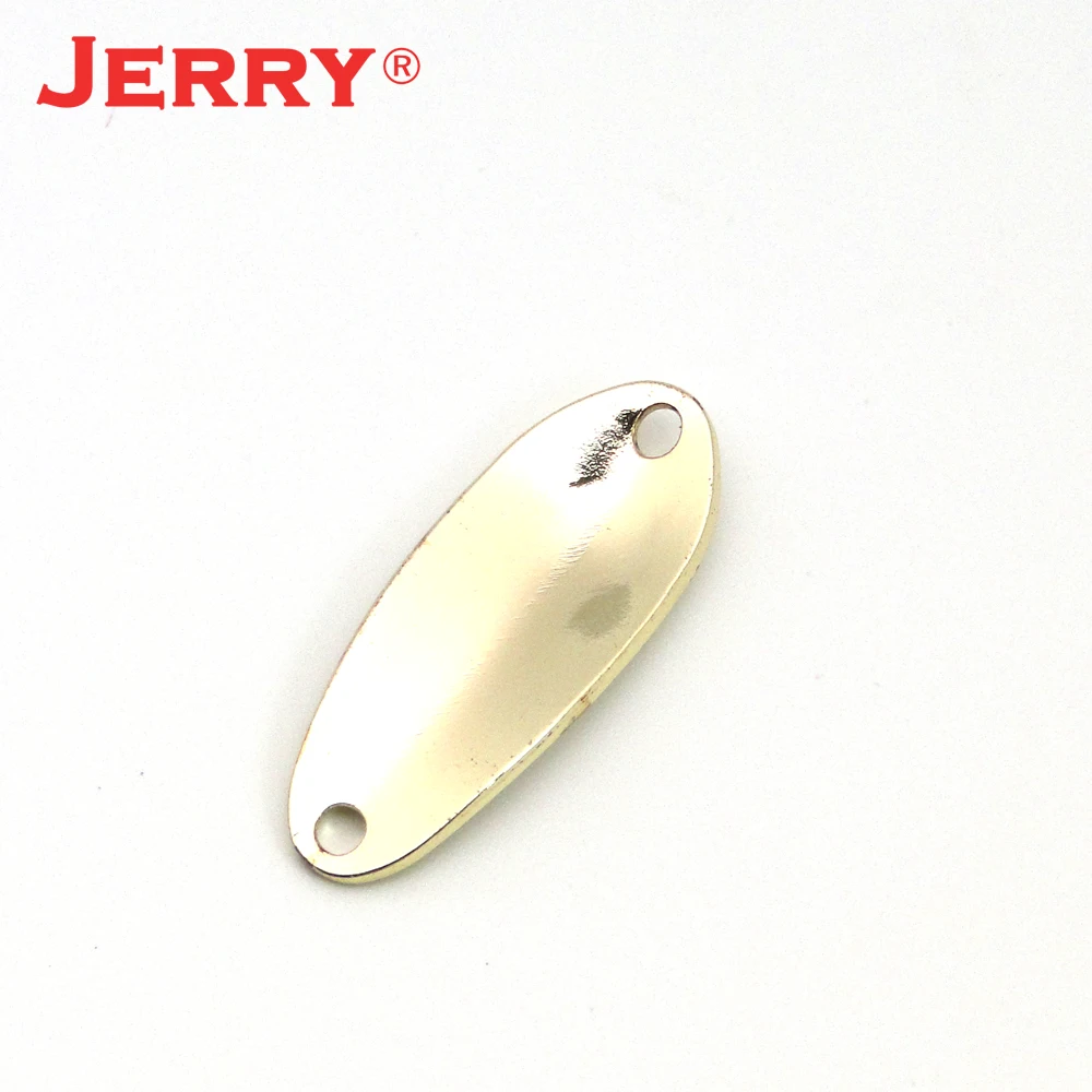 JERRY 2.9g 4.8g 50 Pieces Ripple Style Unpainted Plating Metal Fishing Tackle DIY Casting Trout Spoons | Спорт и развлечения