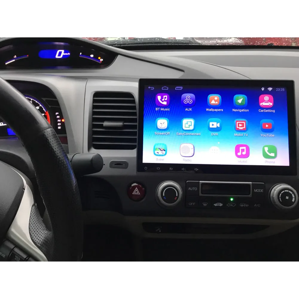 CHOGATH 9&quot Android 9.0 Car GPS Player Navi for CIVIC 2006-2011 with RAM 1G Quad Core Stereo Multimedia HDMI No DVD | Автомобили и